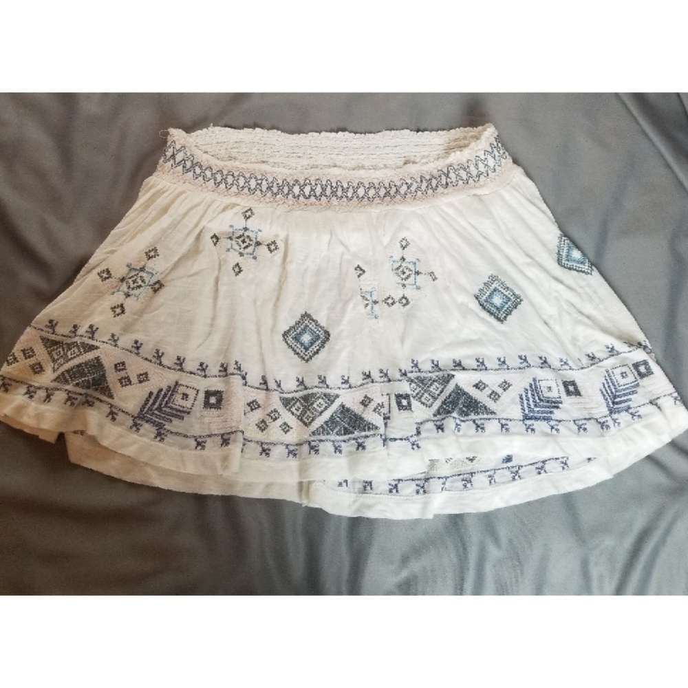Free People White Skirt